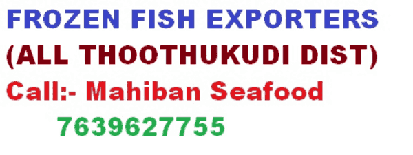Frozen Fish Exporters in Thoothukudi